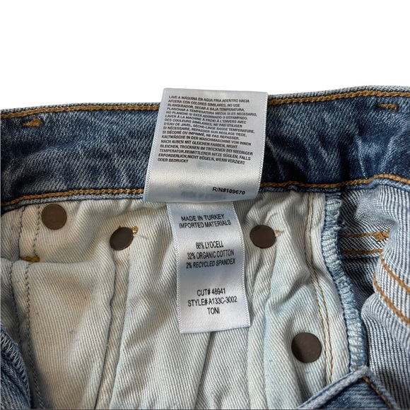 Agolde Toni High Rise Straight Jeans sz 27 - Picture 8 of 11